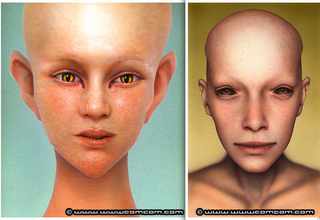 Illustration for article titled Naoto Hattori's Beautiful, Naked Aliens (NSFW)